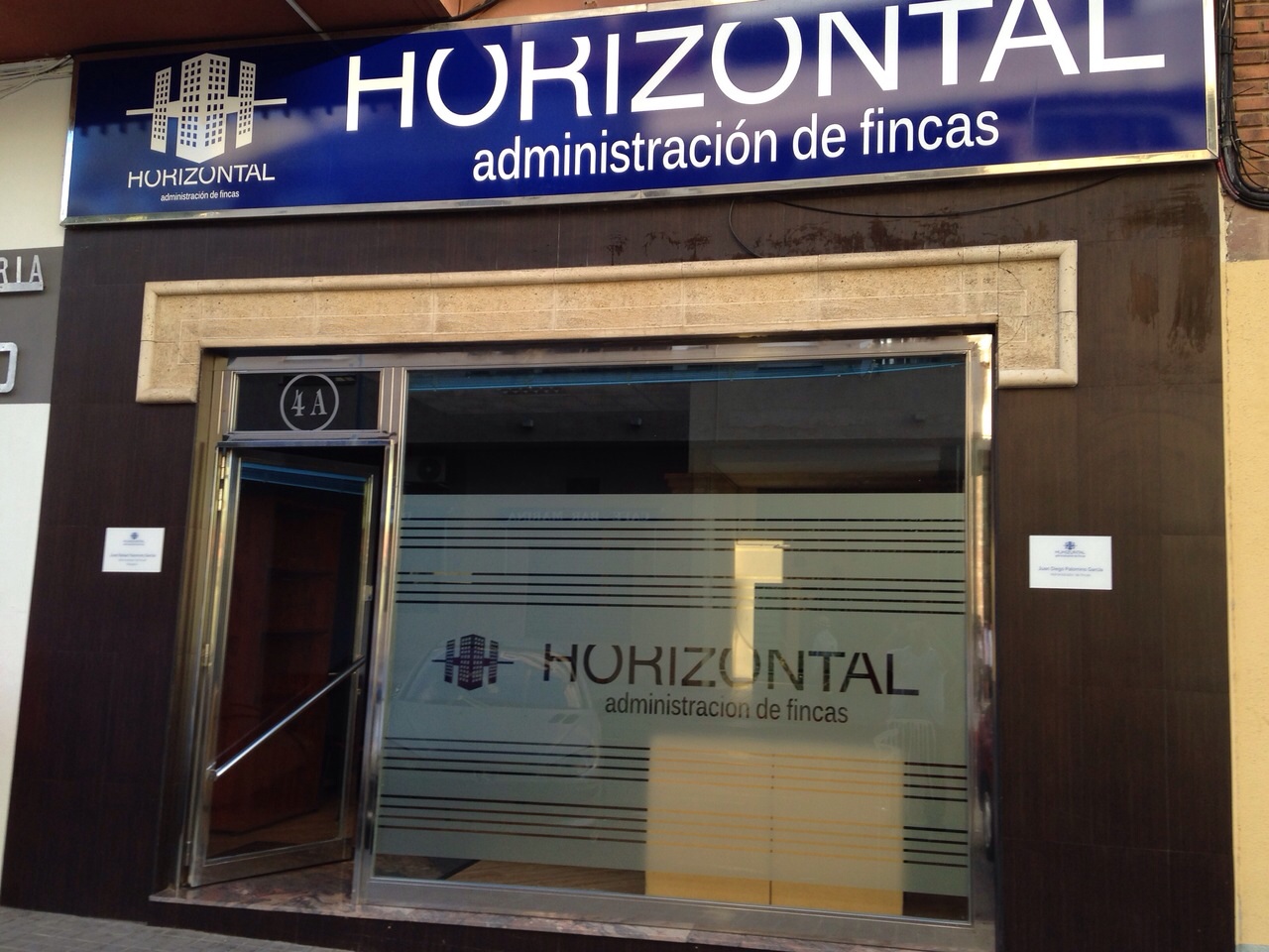imagen oficina  Horizontal administración de fincas y  Abogados Badajoz